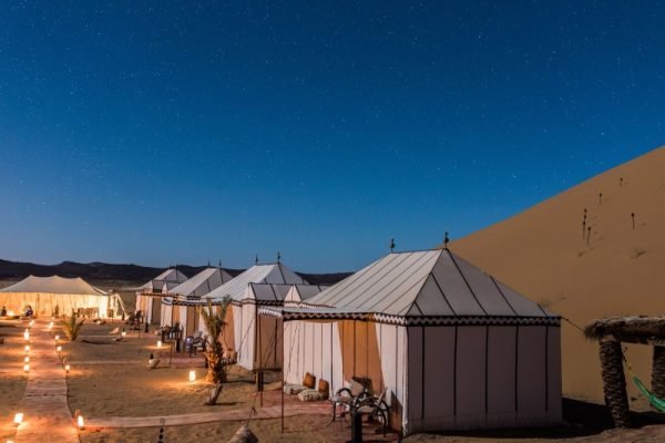 luxury desert camps in merzouga